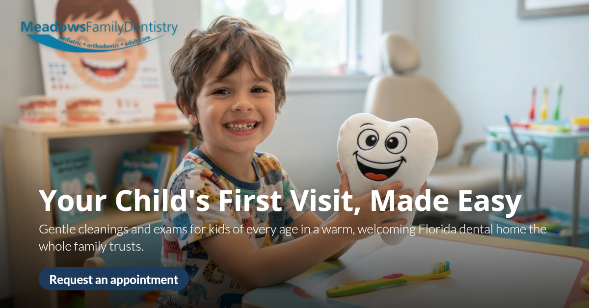 Your child's first visit, made easy